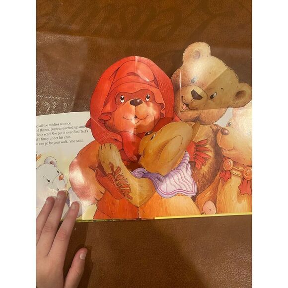 Catch That Hat!: The Magical World of Teddies Childrens Pop up Book NWOT - Picture 3 of 8